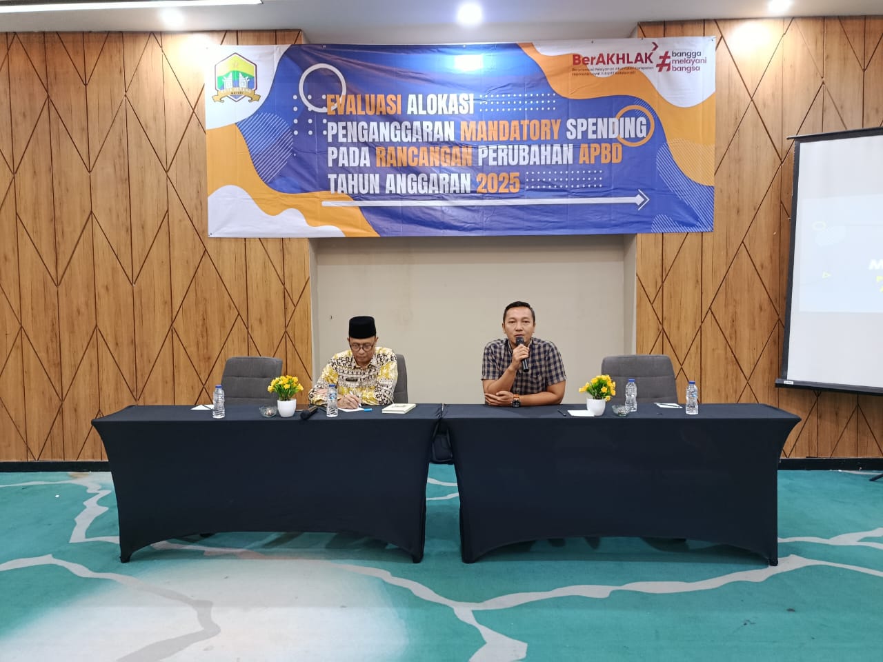 BPKAD Kota Serang Gelar Evaluasi Alokasi Mandatory Spending dalam Rancangan Perubahan APBD TA 2025