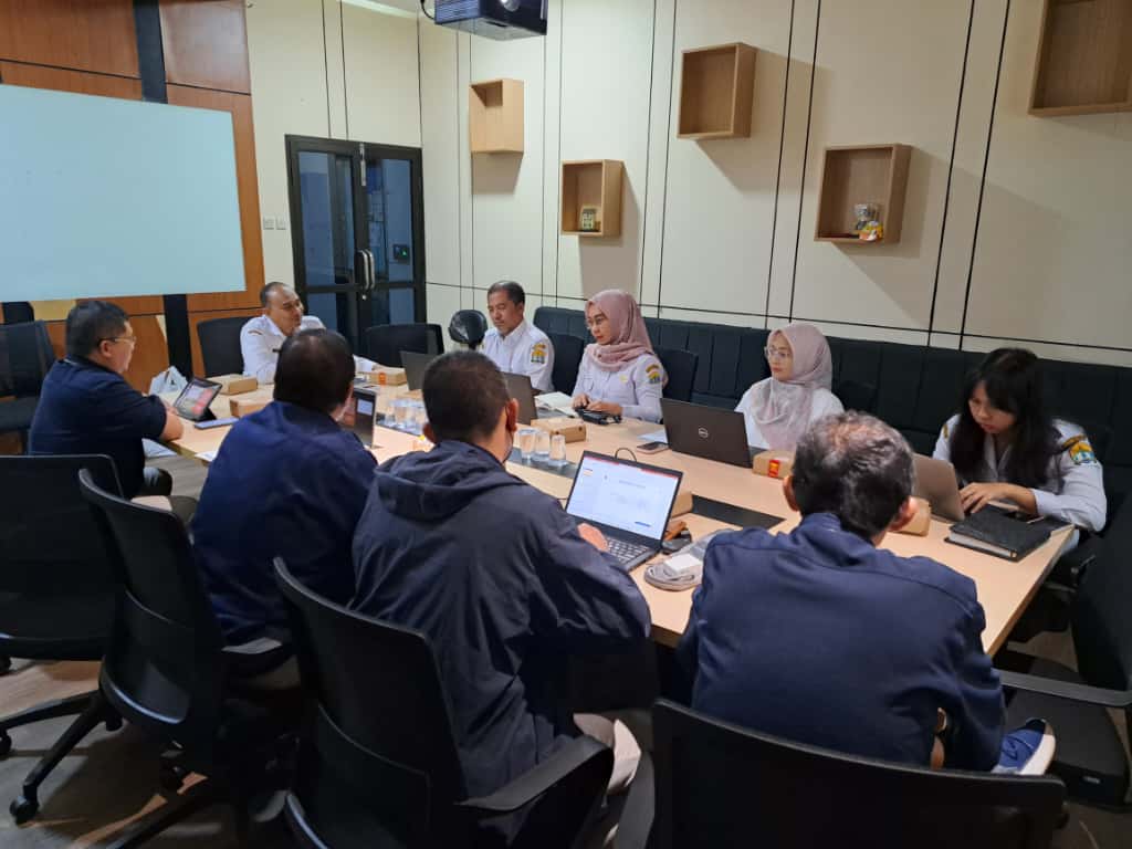 BPKAD Kota Serang menerima kunjungan dari Kanwil Direktorat Jenderal Perbendaharaan (DJPb) Provinsi Banten