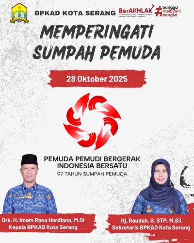 Memperingatkan Sumpah Pemuda 2025  “Pemuda Pemudi Bergerak, Indonesia Bersatu”.