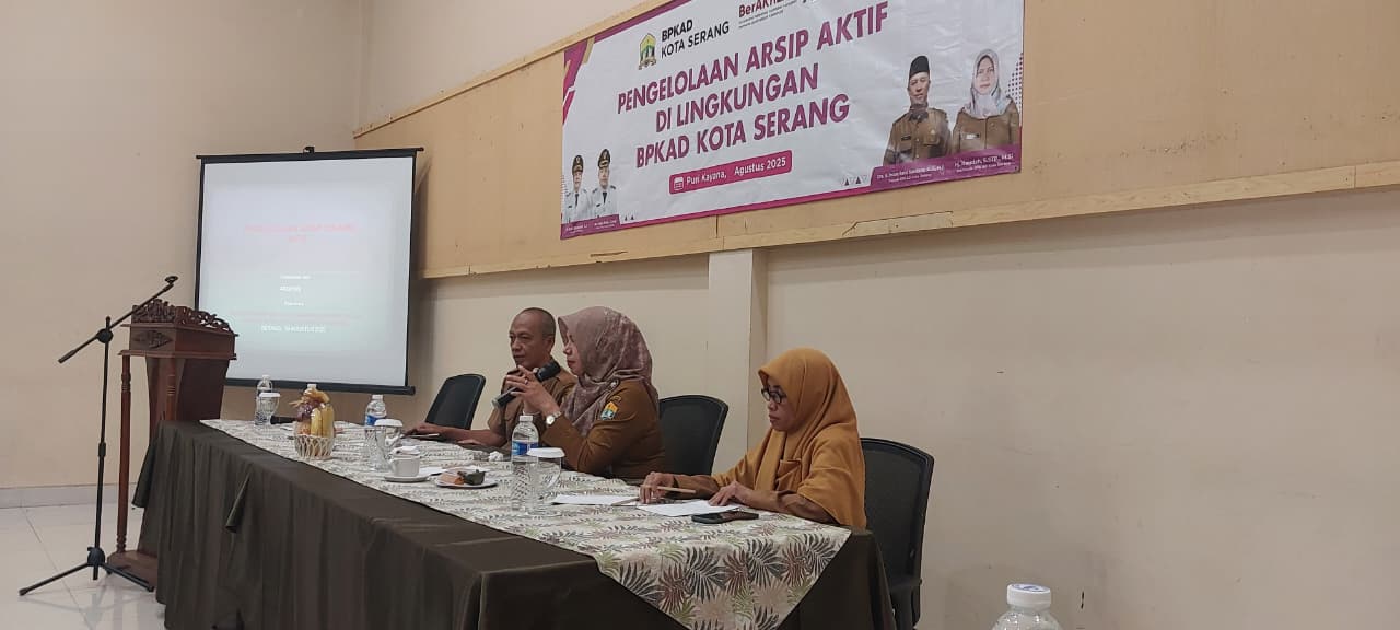 BIMTEK PENGELOLAAN ARSIP DINAMIS AKTIF