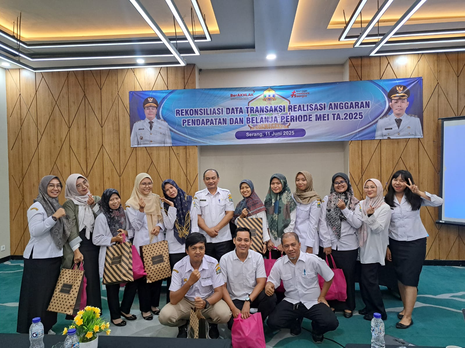 BPKAD KOTA SERANG Gelar Rekonsiliasi Anggaran Mei 202
