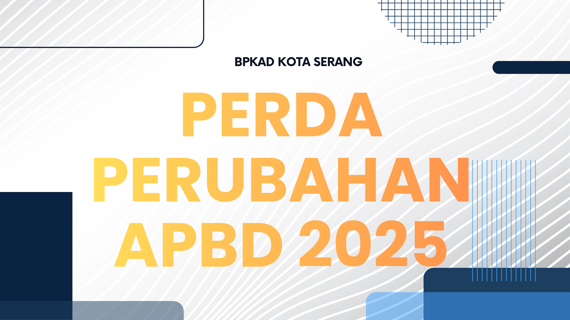 Perda Perubahan APBD 2025