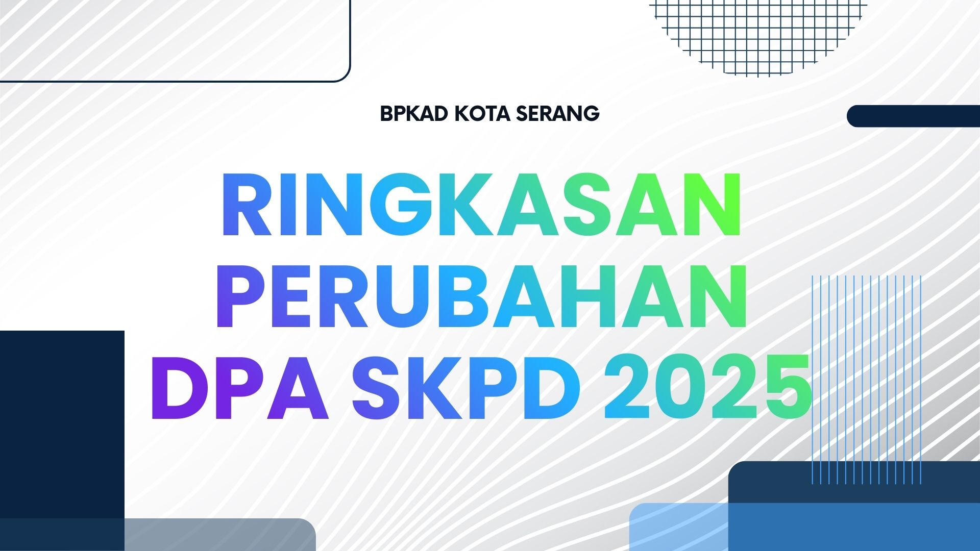 ringkasan Perubahan DPA SKPD 2025