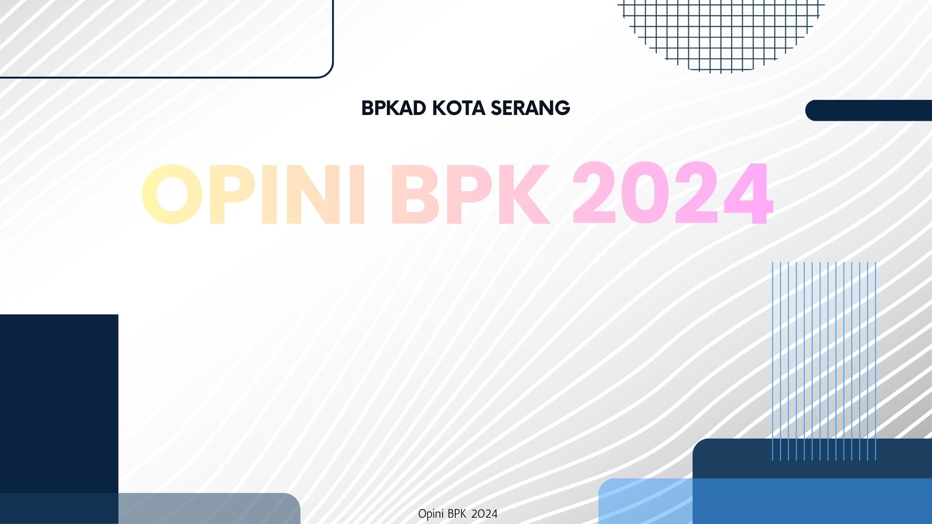 Opini BPK 2024