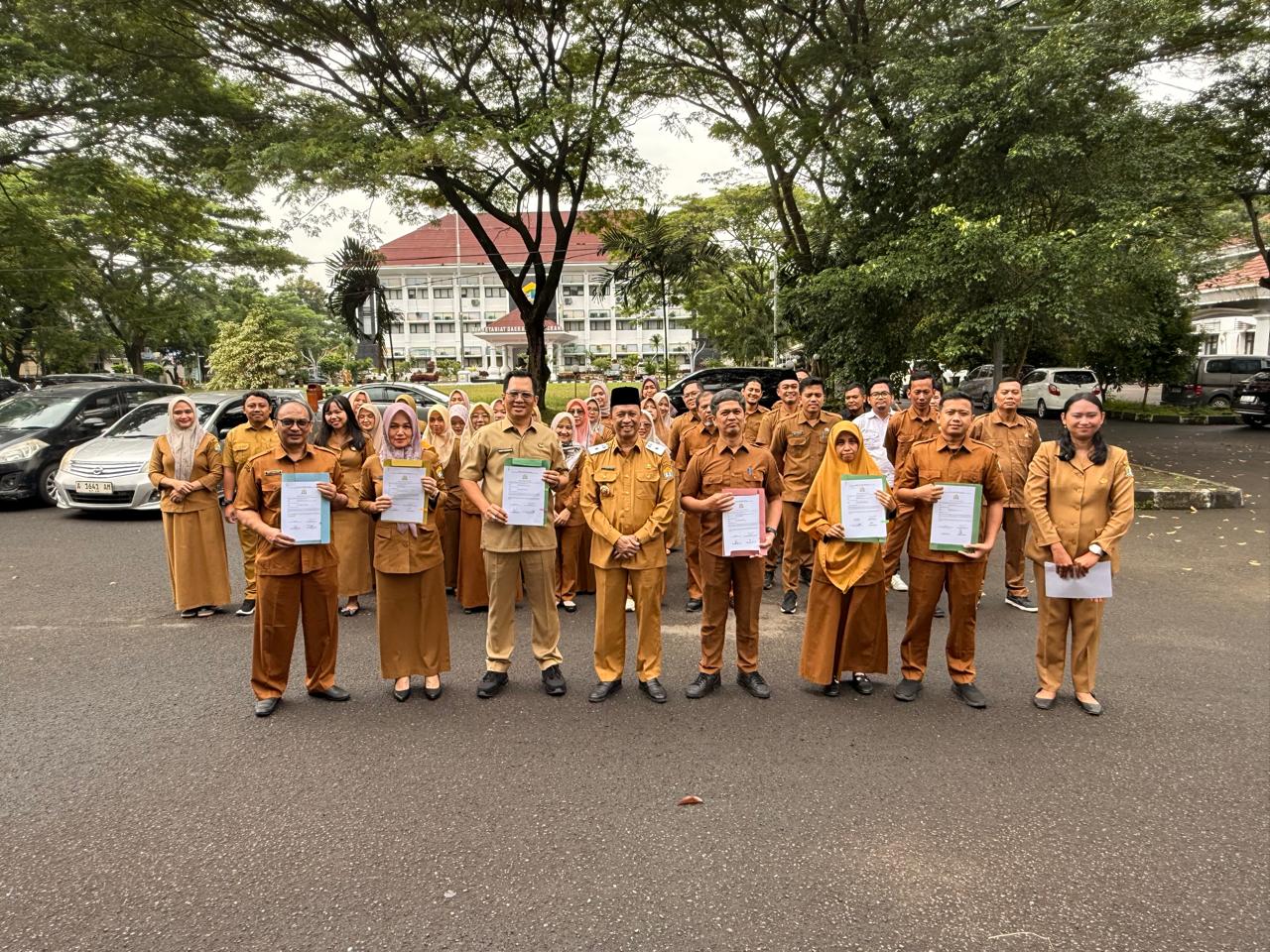 BPKAD Kota Serang Gelar Penetapan dan Penandatanganan Perjanjian Kinerja Tahun Anggaran 2026