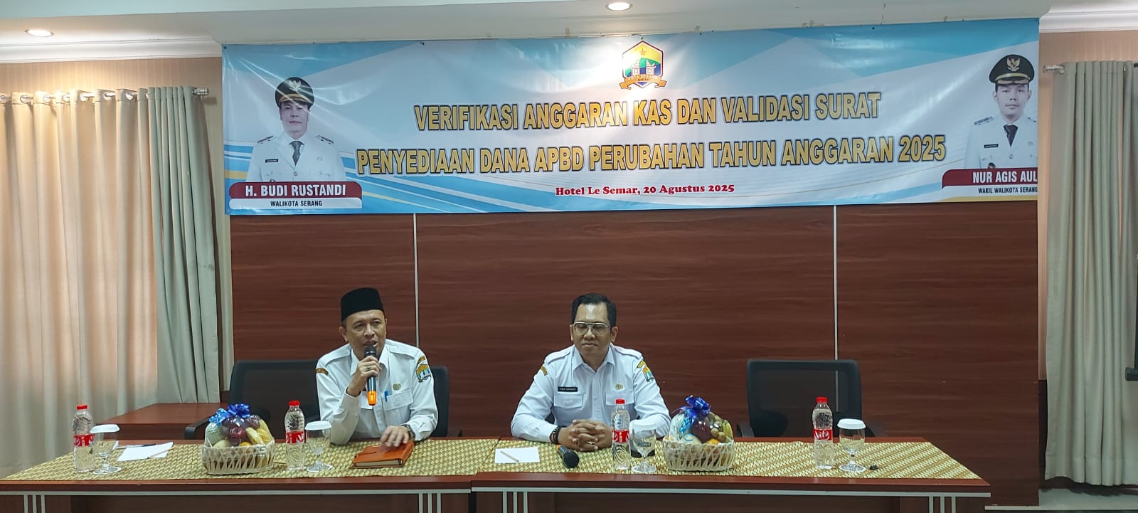 BPKAD Kota Serang Gelar Verifikasi Anggaran Kas dan Validasi SPD APBD Perubahan Tahun Anggaran 2025