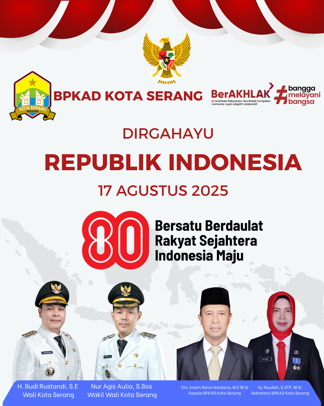 Dirgahayu Republik Indonesia ke-80 Tahun 2025