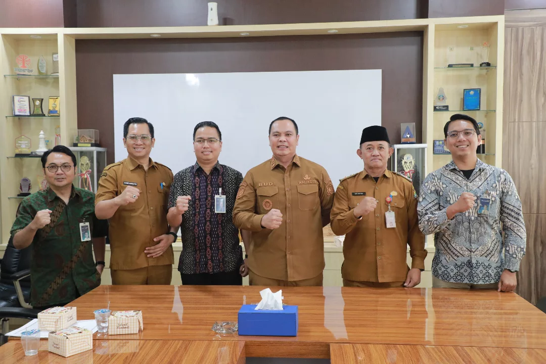 Wali Kota Serang Budi Rustandi menerima Kunjungan