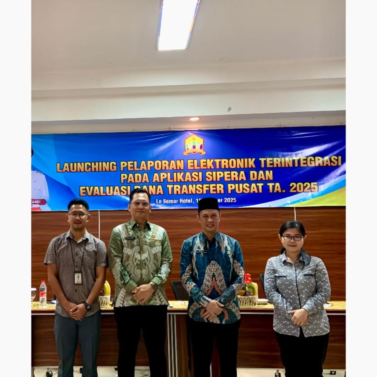 PEMERINTAH KOTA SERANG LUNCURKAN FITUR PELAPORAN ELEKTRONIK SIPERA