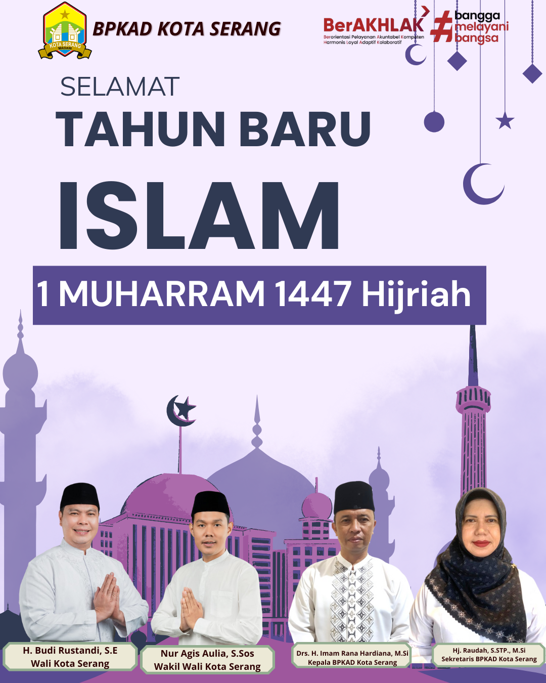 selamat Tahun Baru Islam.  1 Muharram 1447 Hijriah